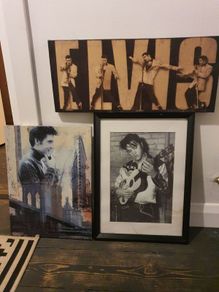 Set of 3 Elvis Presley Wall Art Prints