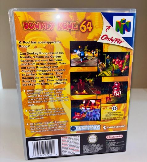 Custom Nintendo 64 Game Cases