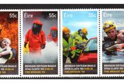 2012 Ireland 150th Anniversary of The Dublin Fire Brigade (DFB) Commemorative Stamps Mint Never Hinged (MNH)