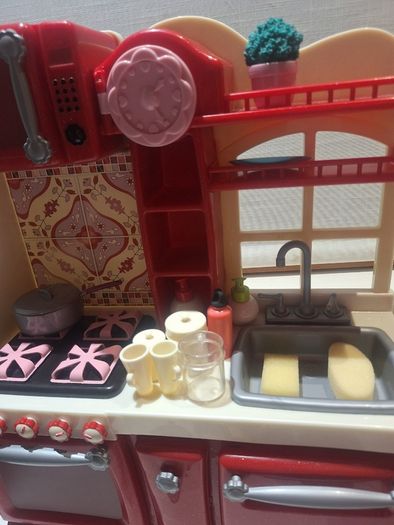 Our generation kitchen and fridge