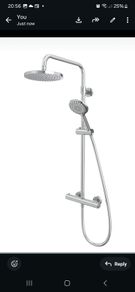 BARGAIN Merit dual function Thermostatic Shower