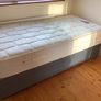 Divan bed with legs and mattress Image 2