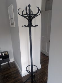 Bentwood coat stand black