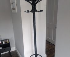 Bentwood coat stand black