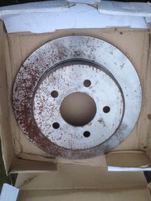 Chrysler Voyager rear brake discs NBD1155