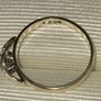 9ct Gold and Diamond Ladies Ring - Size 7/N Image 10