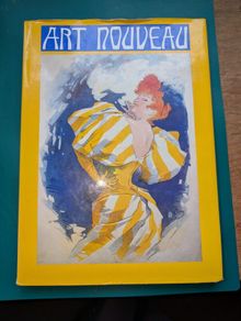 Art Nouveau by Otto Lorenz Galley Press, 1987 Vintage Illustrated Hardcover Art Book