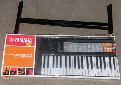 Yamaha F50 PSR, With stand