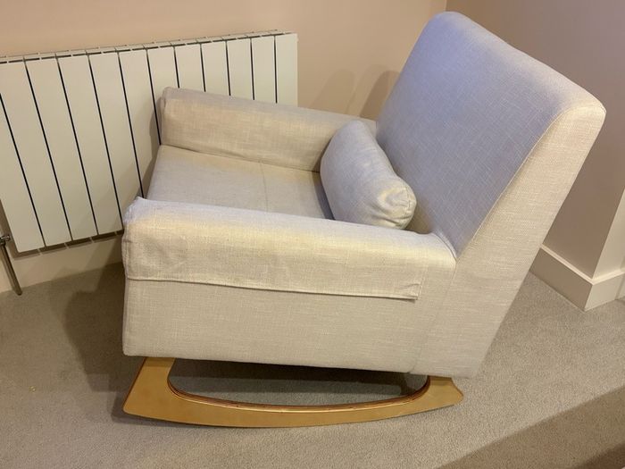 Rocking/Feeding Chair - Oak Legs
