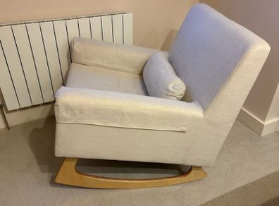 Rocking/Feeding Chair - Oak Legs
