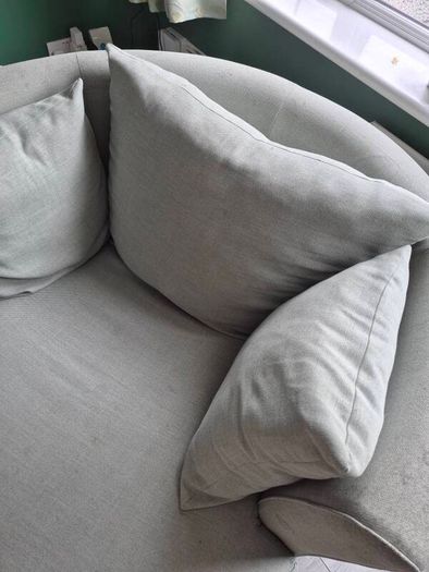 Mint green cuddle chair