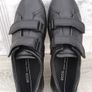 Ecco ladies velcro casual black leather comfort shoes UK7.. EUR 40 Image 4