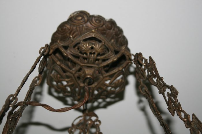 Antique Brass Chandelier