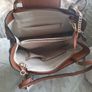 New tan tote handbag Image 3