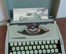 Vintage Hermes Baby typewriter