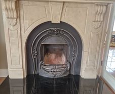 marbel fire place