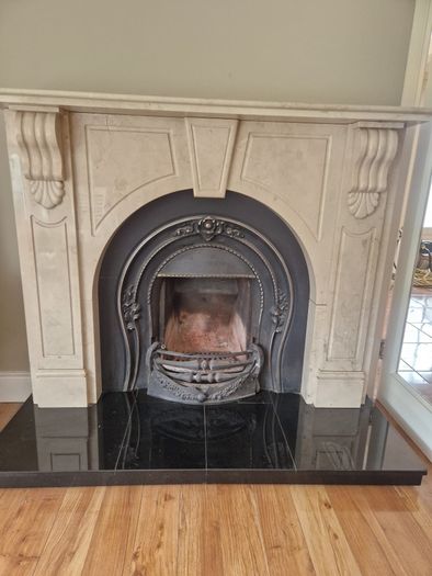 marbel fire place