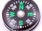 10x New Mini Compass For Watch Strap Bags Pocket Diving Hiking Camping Scuba
