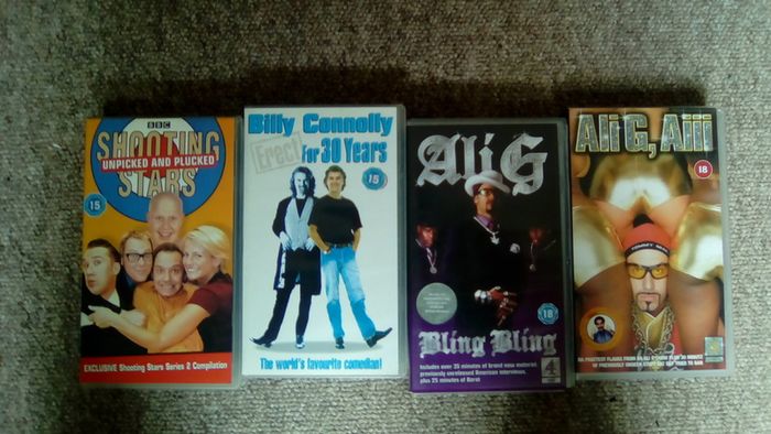 Over 50 quality vhs films for sale