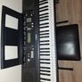 Yamaha EZ-220 keyboard with stand and stool Image 3