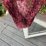 Lacy black and red top Image 5