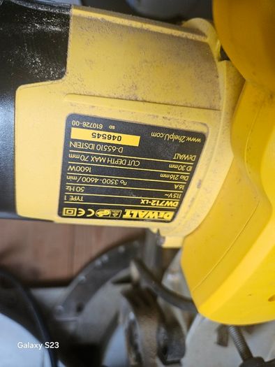 Dewalt mitre sliding saw