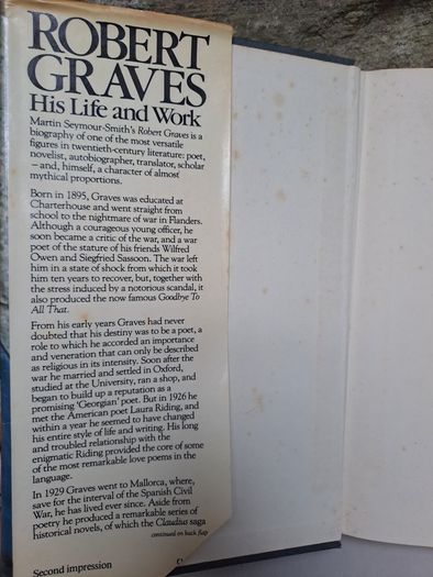 1982 Robert Graves His Life and Work