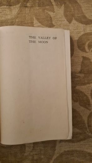 Jack London Books. Moon - Face. And The Valley Of The Moon. Both Hardback In Fair Condition. See Photos.