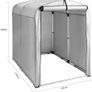 Bike storage  Multifunctional Storage Tent Outdoor Garage Bicycle Shed Image 3
