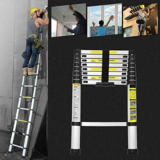 Ladder telescopic 3.8M (New in box)