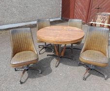 Mid Century Table and 4 Chairs