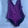 Onia plunge swimsuit bnwt purple colour Image 3