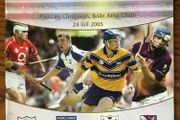 2005 Cork v Waterford &amp; Clare v Wexford - GAA Senior Hurling Quarter Final Programme