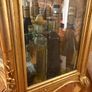 Gold antique drinks glass cabinet Image 4