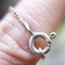 Vintage Sterling Silver 925 Box Bangle L-7,5" Image 4