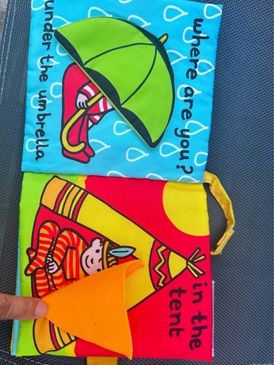 jollybaby soft book Brand New Hide Seek