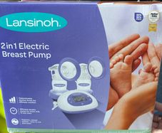 lansinoh 2 in 1 electric breast pump