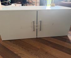 Small White Wall Cabinet