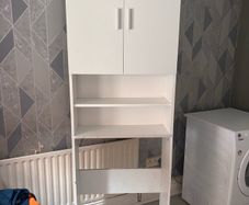 cabinet for over dryer