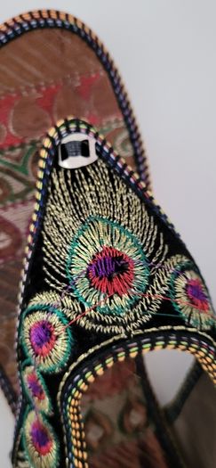 Ethnic style thong sandals Sz 7UK (Fit 6.5 - 7UK)