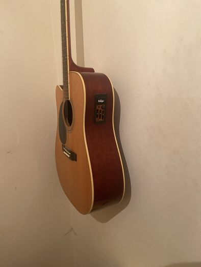 Lefthand Vintage VLH500N   Semiacoustic Guitar