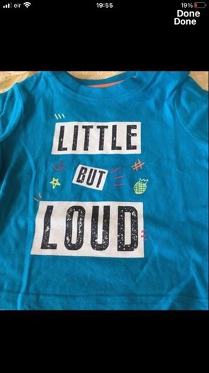 Boys new teeshirt 3/6 mths