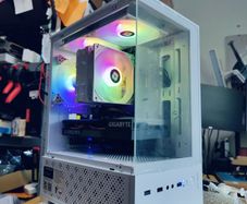 Custom Built Gaming Pc Ryzen 5/16gb Ddr4/rtx 3060 12gb/ssd+hdd/wifi/w11