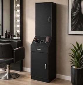 Salon Storage Cabinet Hair Stylist Station Set