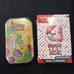 pokemon 151 booster bundle and mini tin