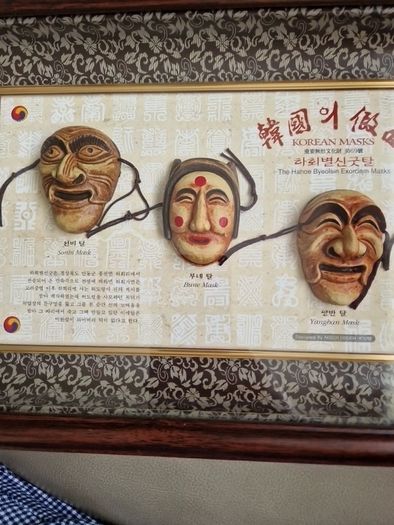 korean mask art