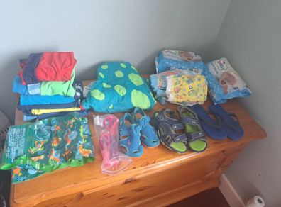 Selection of swimming gear , E5 for the lot