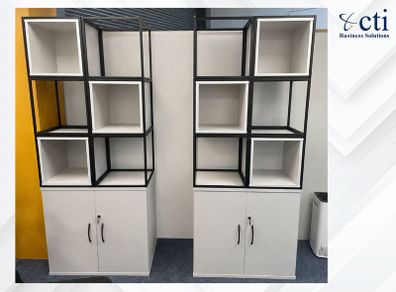 22X Office Cabinets With Display/Storage Shelving
