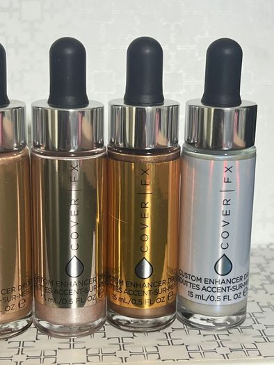 COVER | FX CUSTOM ENHANCER DROPS: Perfect for mixing in foundation/tinted moisturiser or use it alone multipurpose or as highlighter [BRAND NEW FULL SIZE]