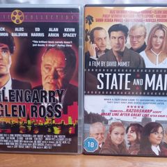 David Mamet Dvd Bundle Glengarry Glen Ross & State And Main Al Pacino Jack Lemmon